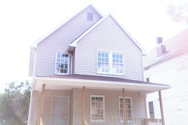 One of the Habitat for Humanity houses that I worked on